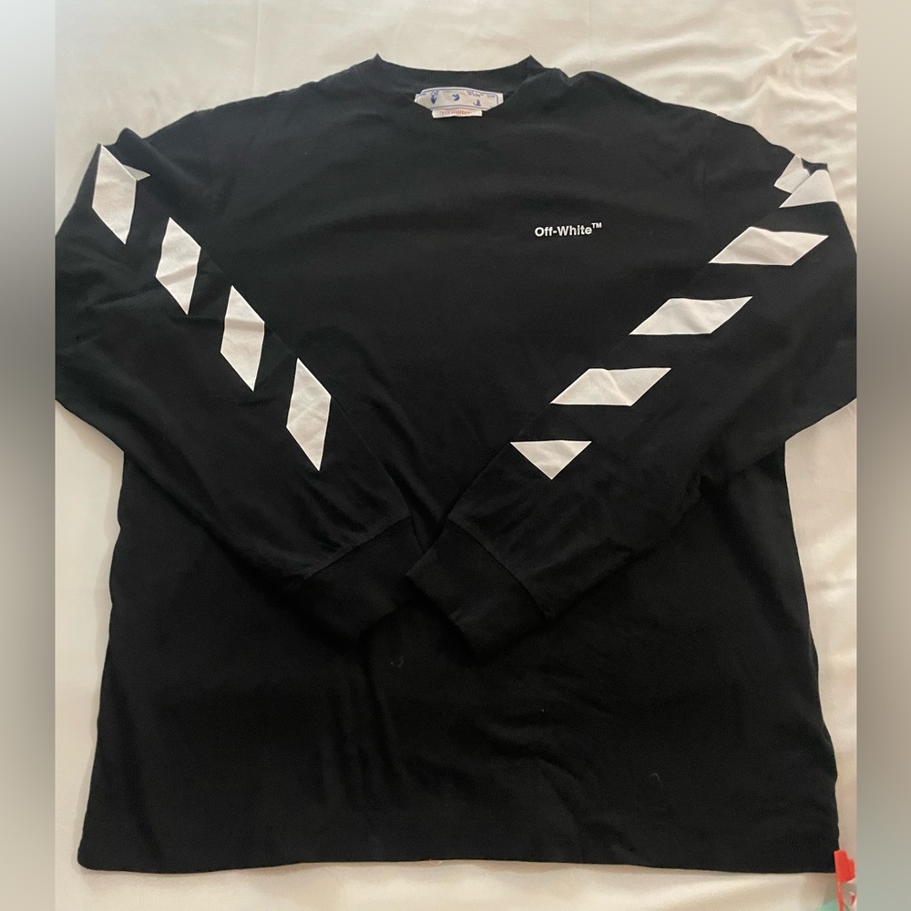 Off-white Diag Helvetica Skate Tee Sz M - Picture 7 of 10